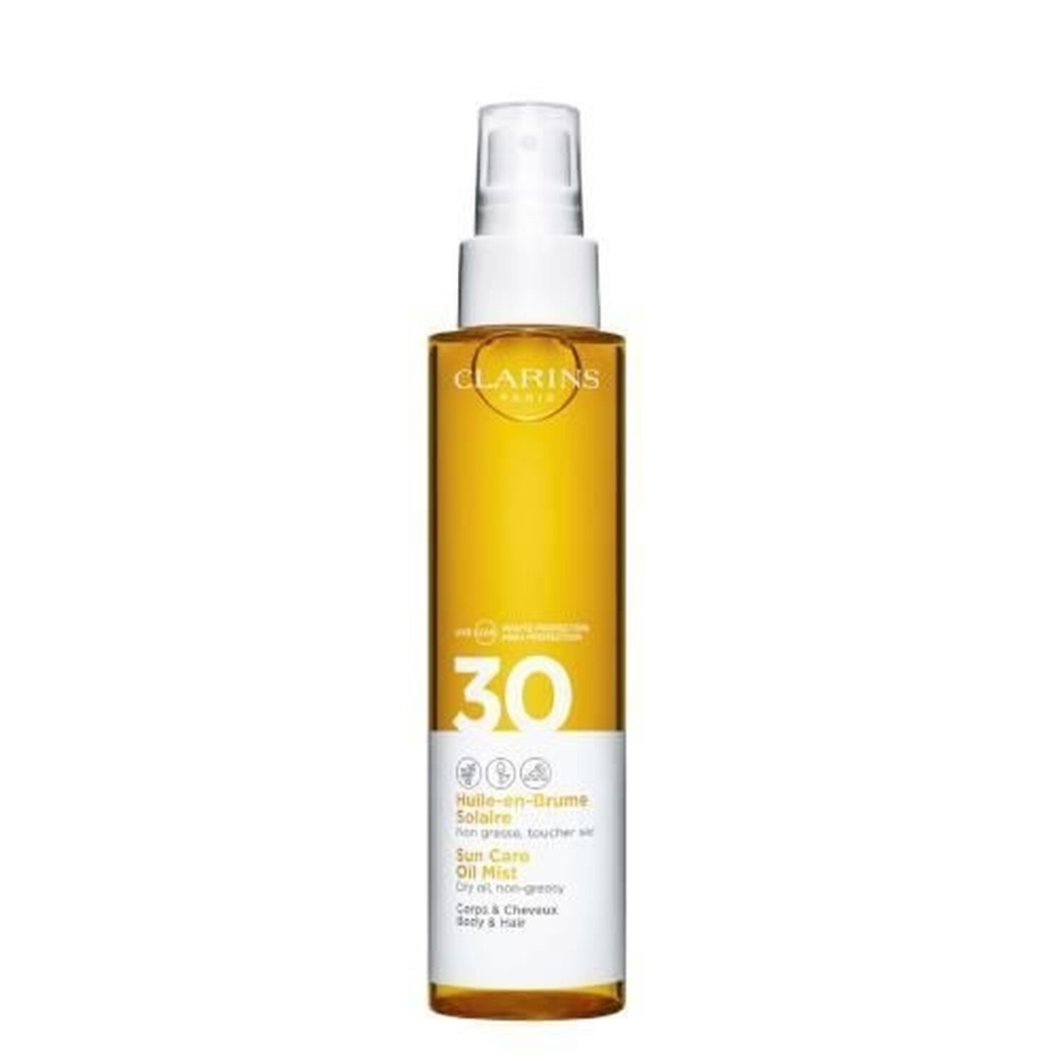 Clarins Huile en Brume Solaire SPF30 Corps et Cheveux
