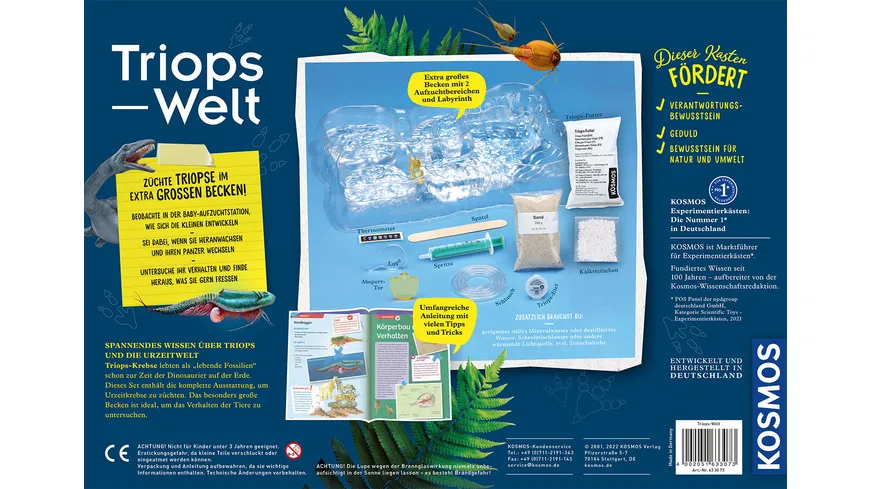 KOSMOS - Triops-Welt - Leben aus der Urzeit