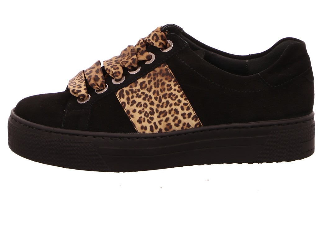 SEMLER Sneaker schwarz SAMT-CHEVRO