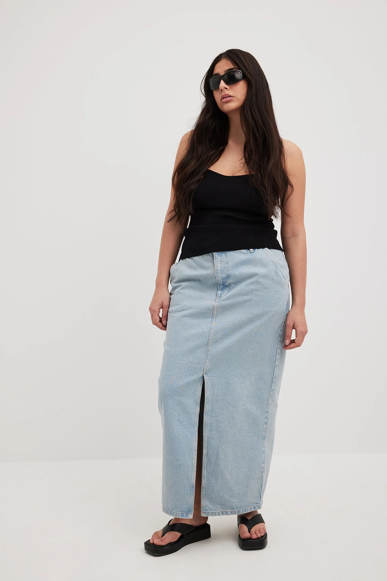 Tube-Top aus Feinstrick
