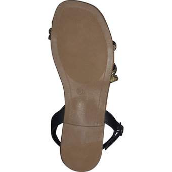 Leone Sandale in schwarz