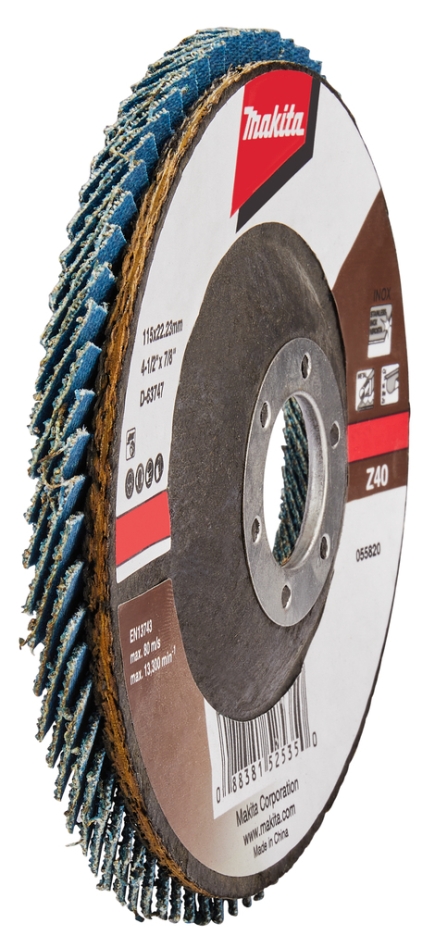 Makita priedai D-63747 plokščiasis diskas 115 mm Z40