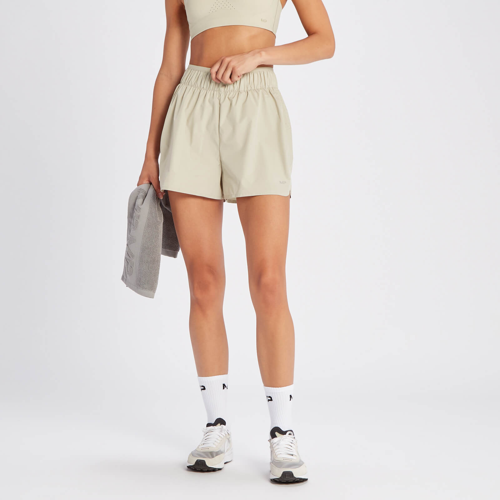 Short 2-en-1 MP Velocity Ultra pour femmes – Gris doux