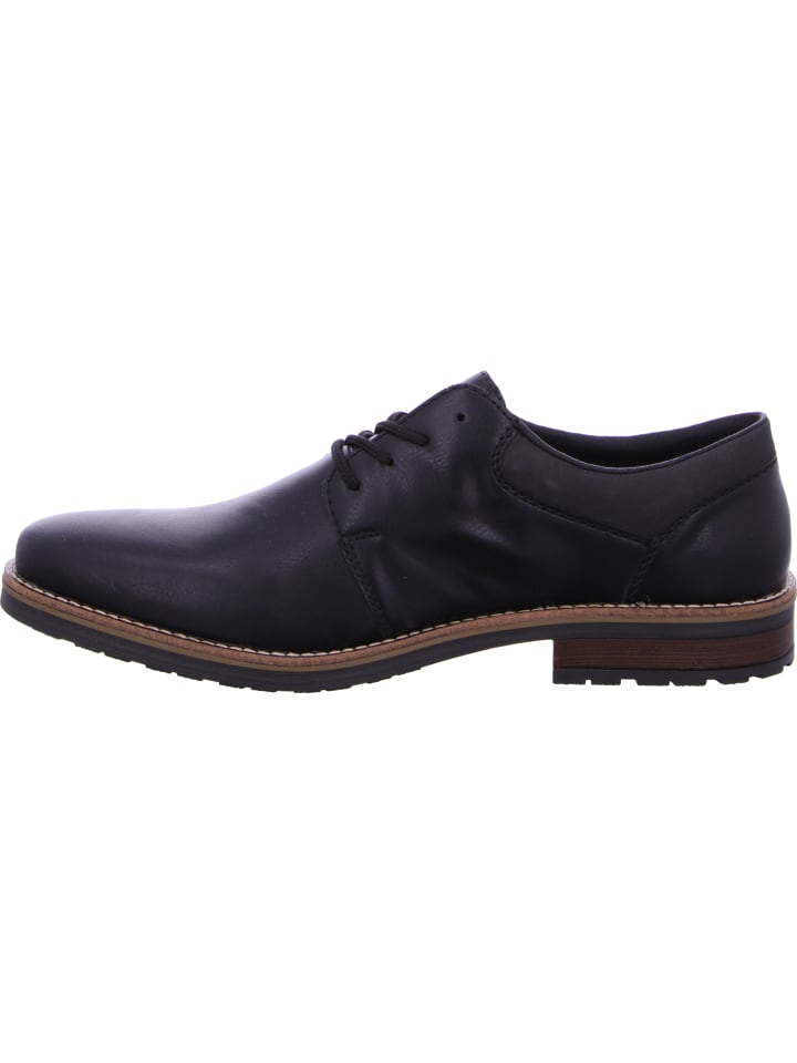 rieker Schnürschuh in schwarz günstig kaufen
