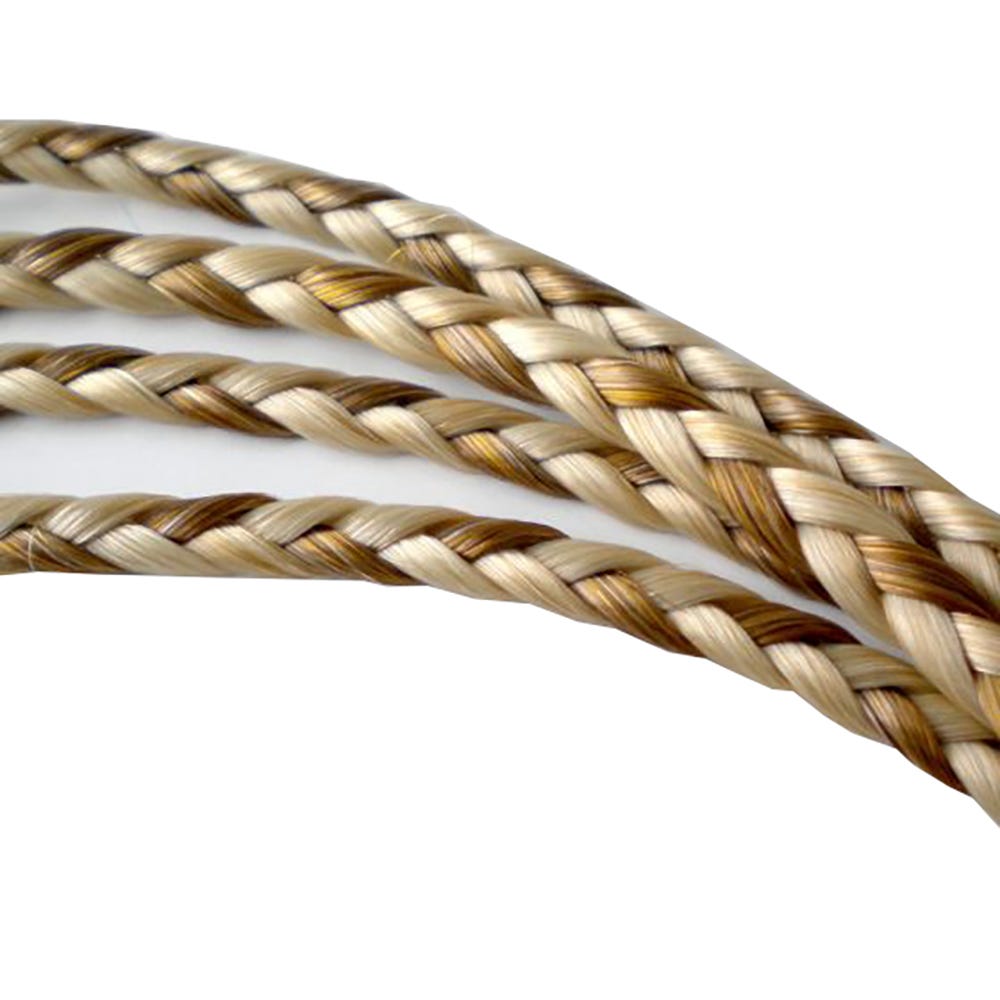 Great Lengths 4 Braid Band deep brown/black trio