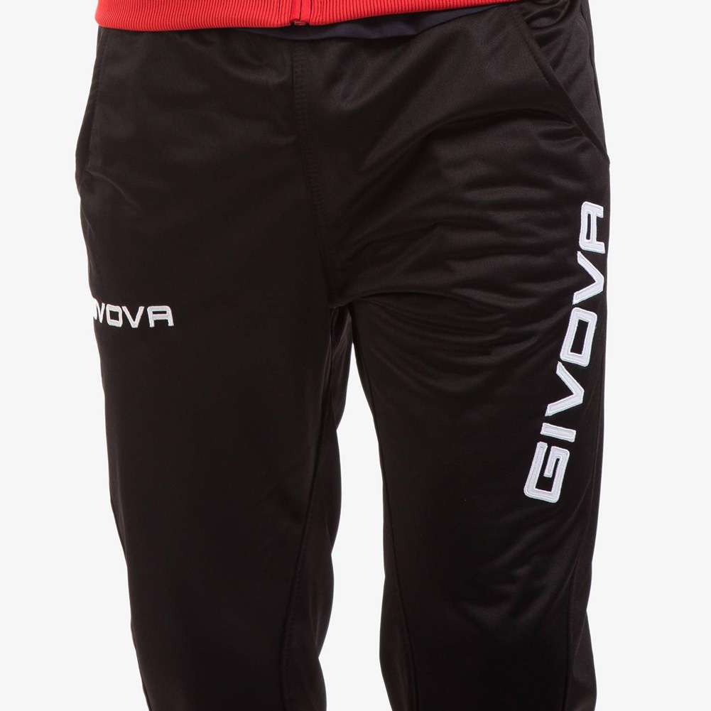 Givova Tuta Visa Trainingsanzug rot/schwarz