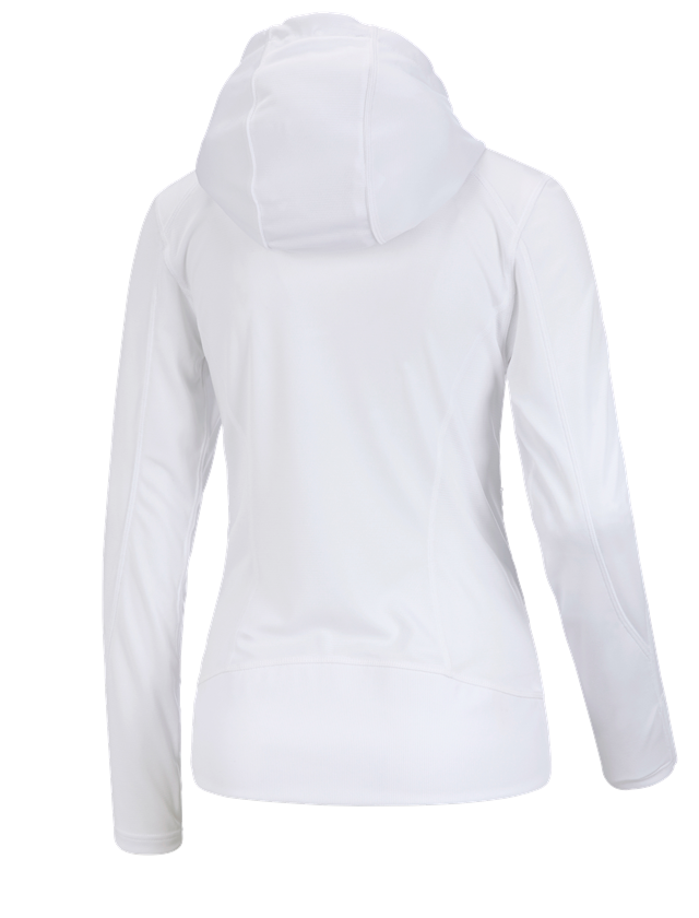 e.s. Funktions Kapuzenjacke stripe, Damen