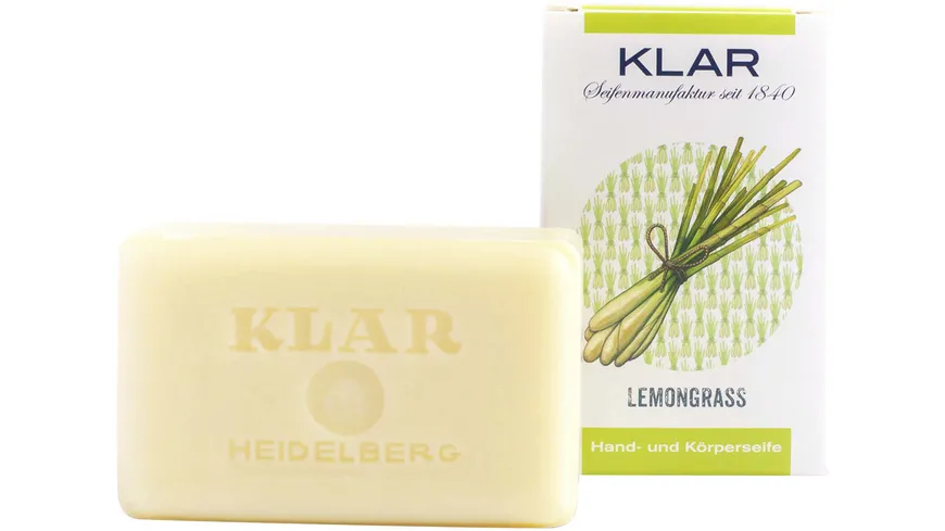 KLAR'S Seife Lemongrass 100 g