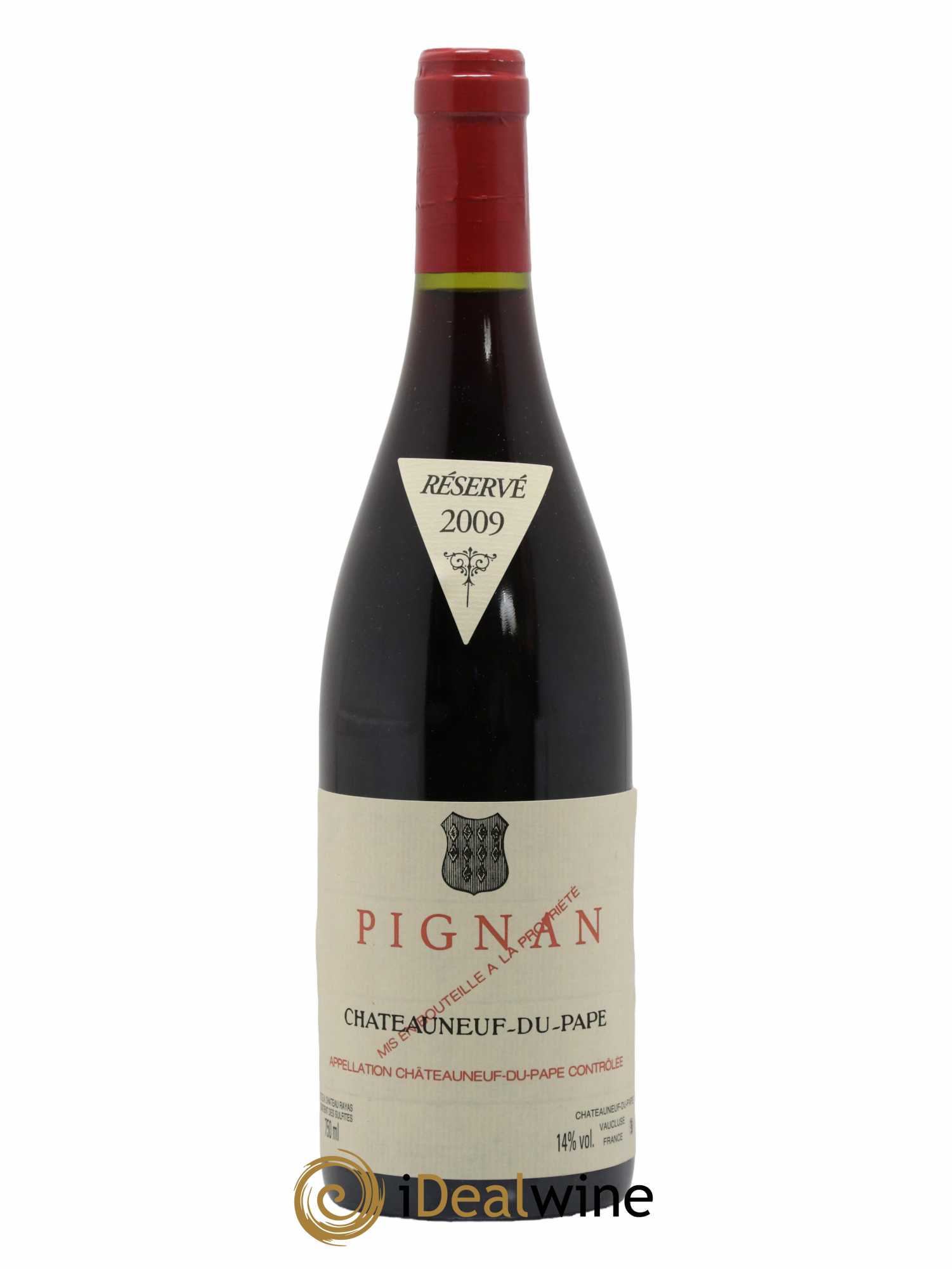 Châteauneuf-du-Pape Pignan Emmanuel Reynaud  2009 - Lot de 1 Bouteille