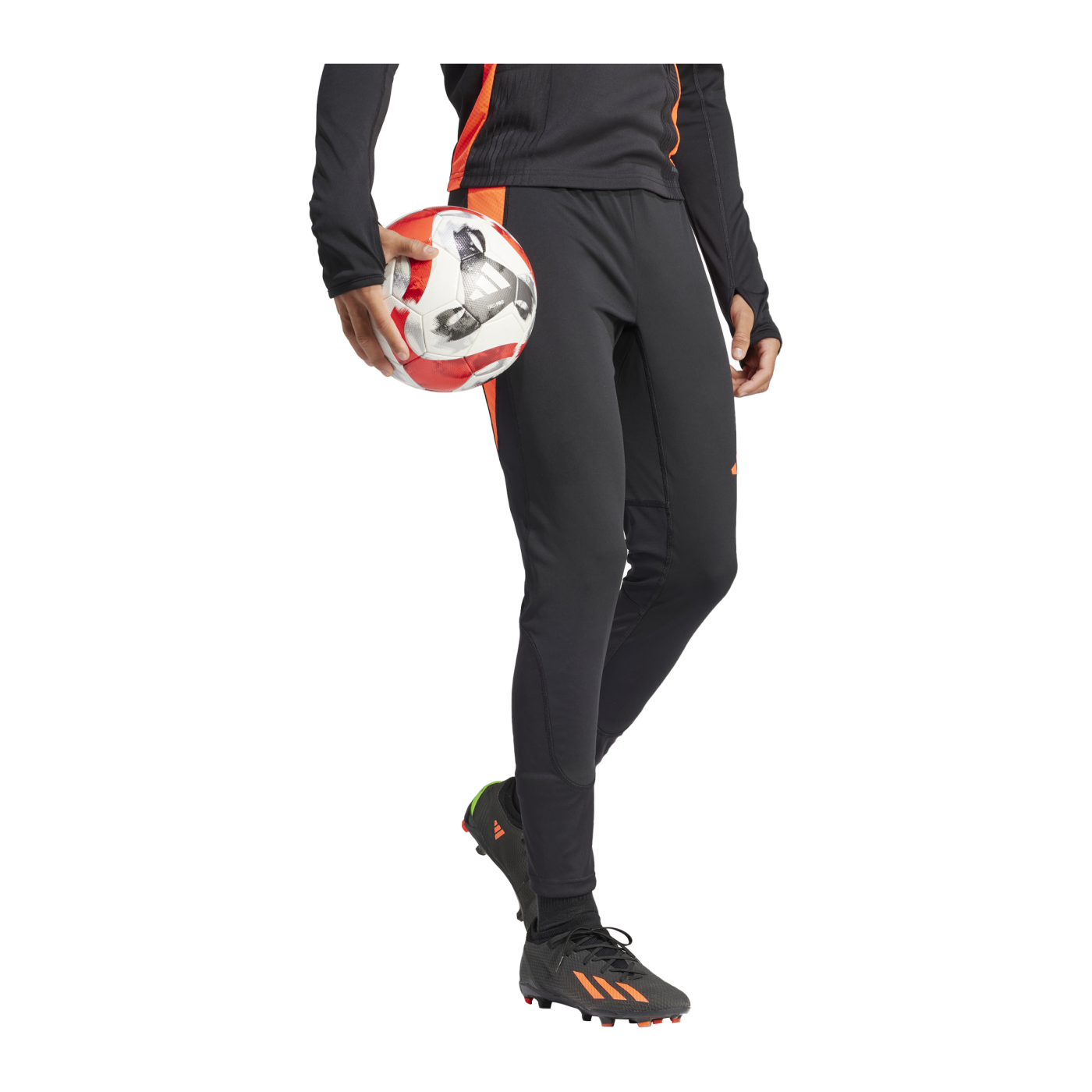 adidas Tiro 24 Pro Trainingshose Schwarz Rot