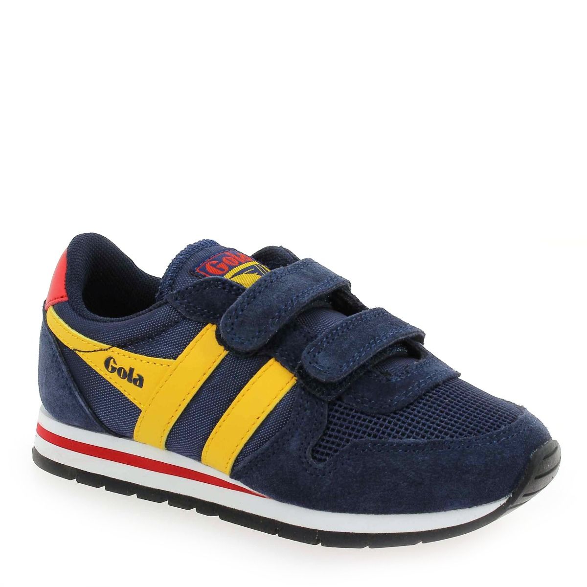 Gola  DAYTONA VELCRO CKA159 - Marine Jaune