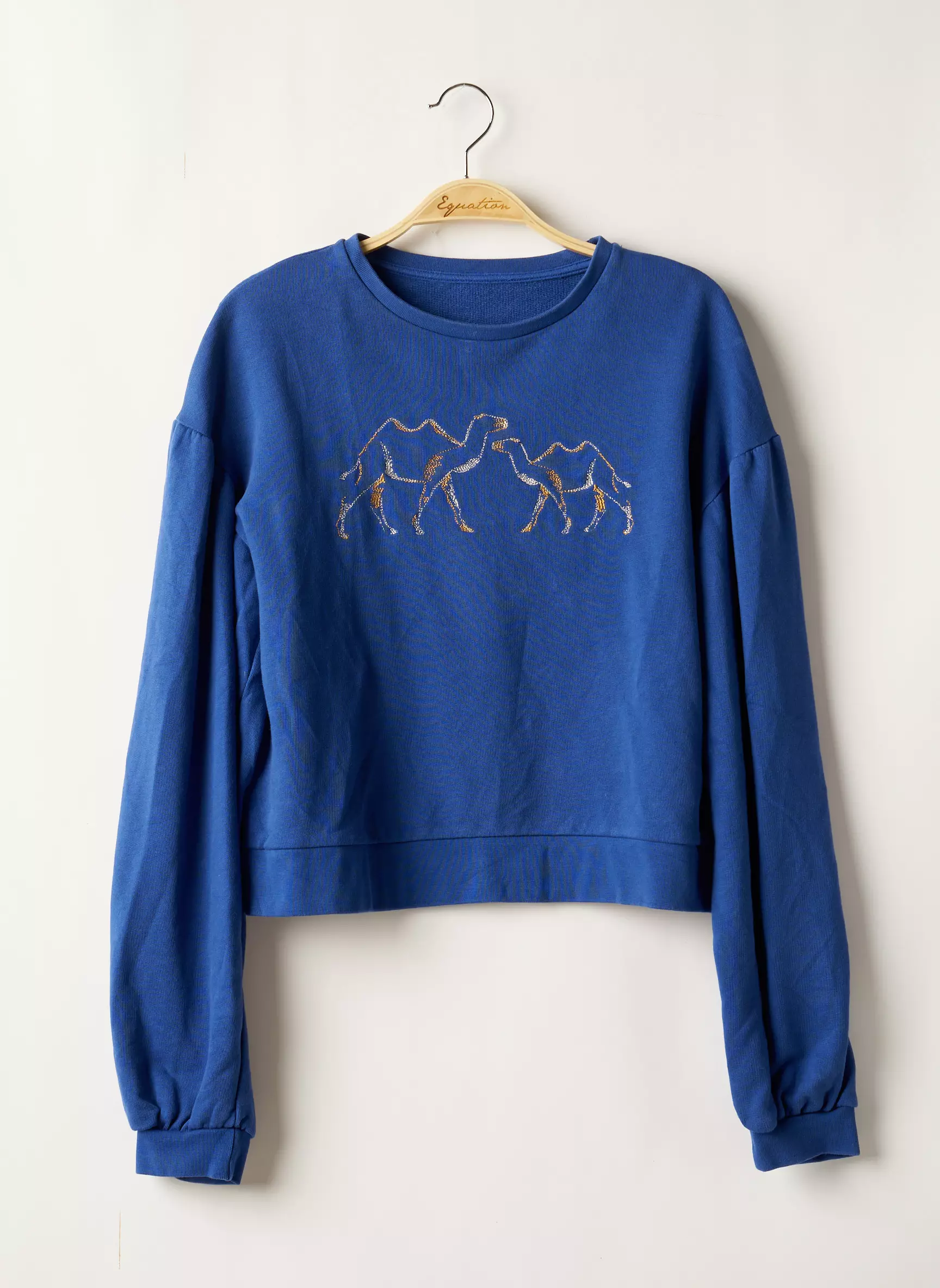Jamaal Sweats Femme couleur bleu