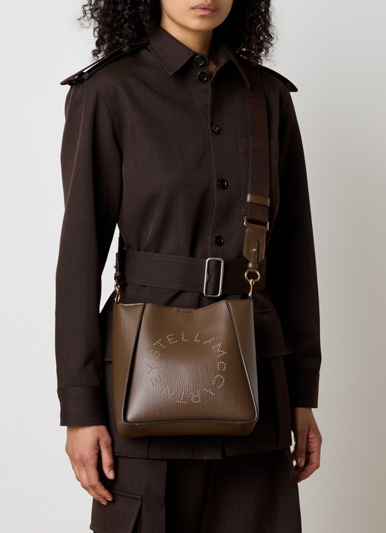 Geantă de umăr din piele ecologică cu logo Stella McCartney