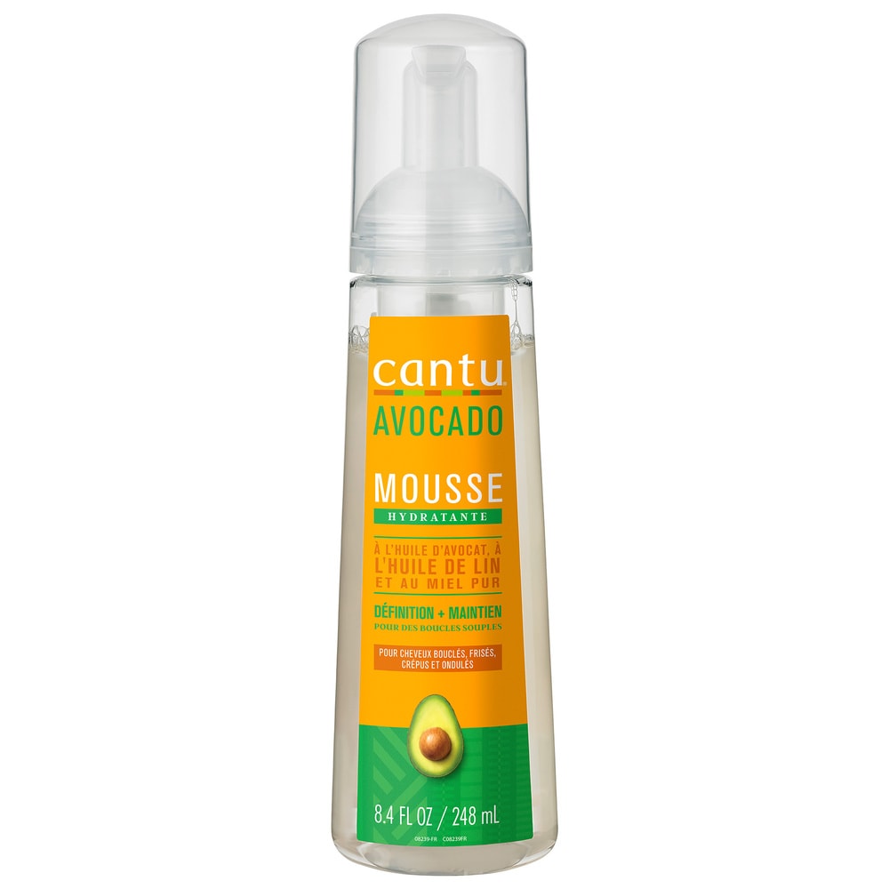 cantu Mousse pour cheveux bouclés à l'avocat Soin capillaire