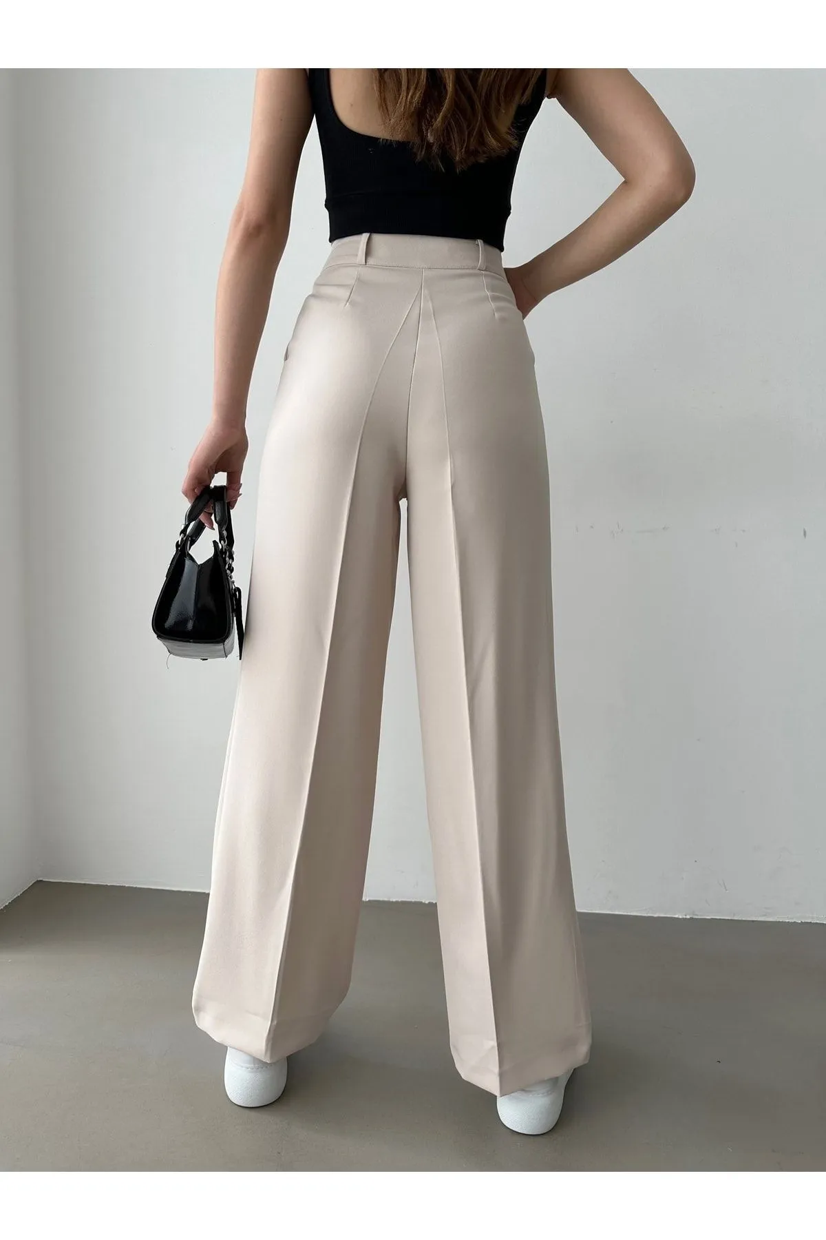 BEJNA  Hose - Beige - Straight