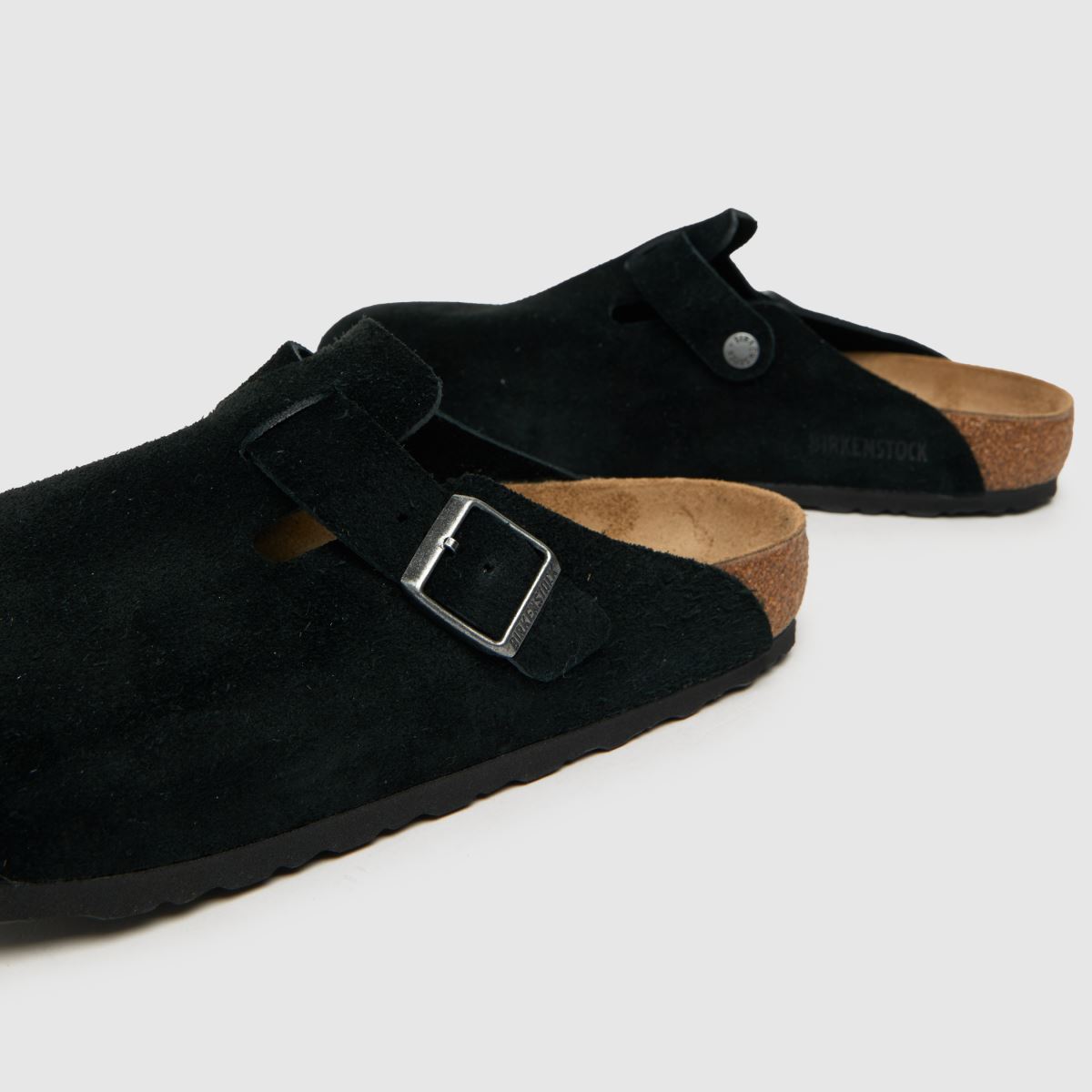 BIRKENSTOCK Boston klumpa szandál fekete színben
