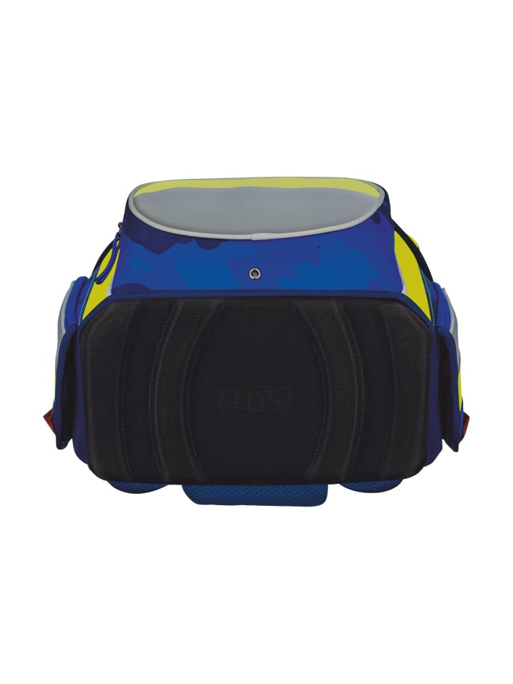 Scout Scout Genius Schulranzen-Set 4 teilig DIN Blue Police günstig kaufen onesize
