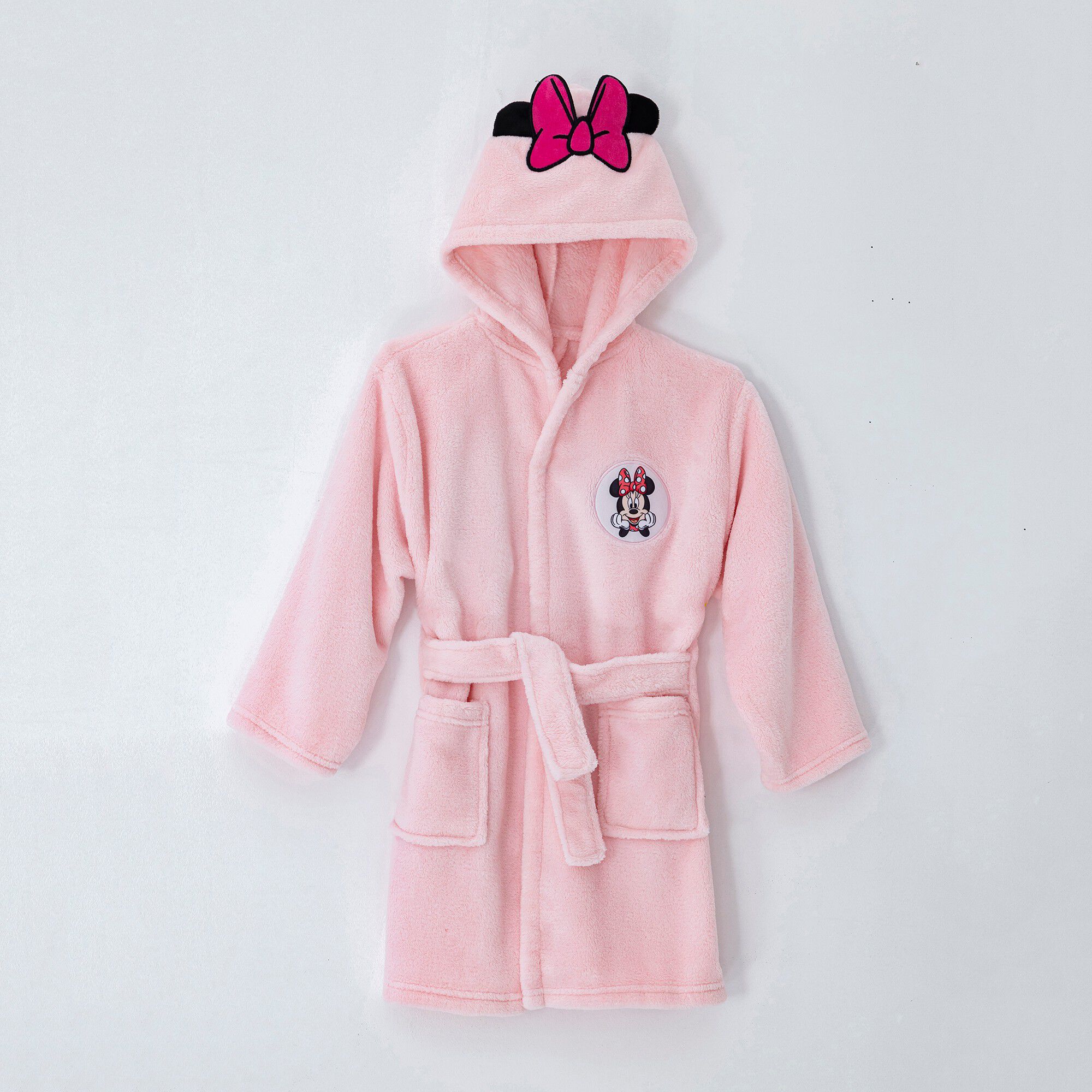 Robe de chambre enfant Minnie à capuche