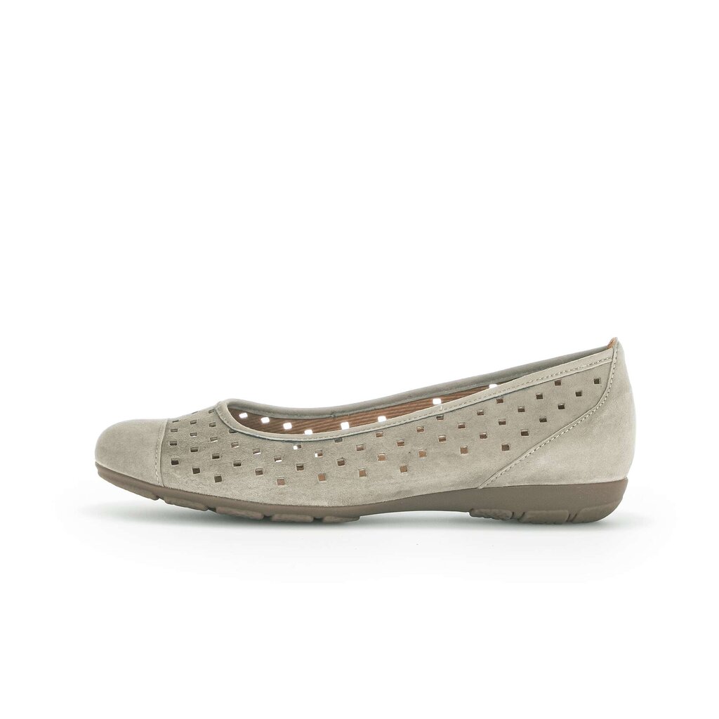 Gabor fashion Sportliche Ballerina grün