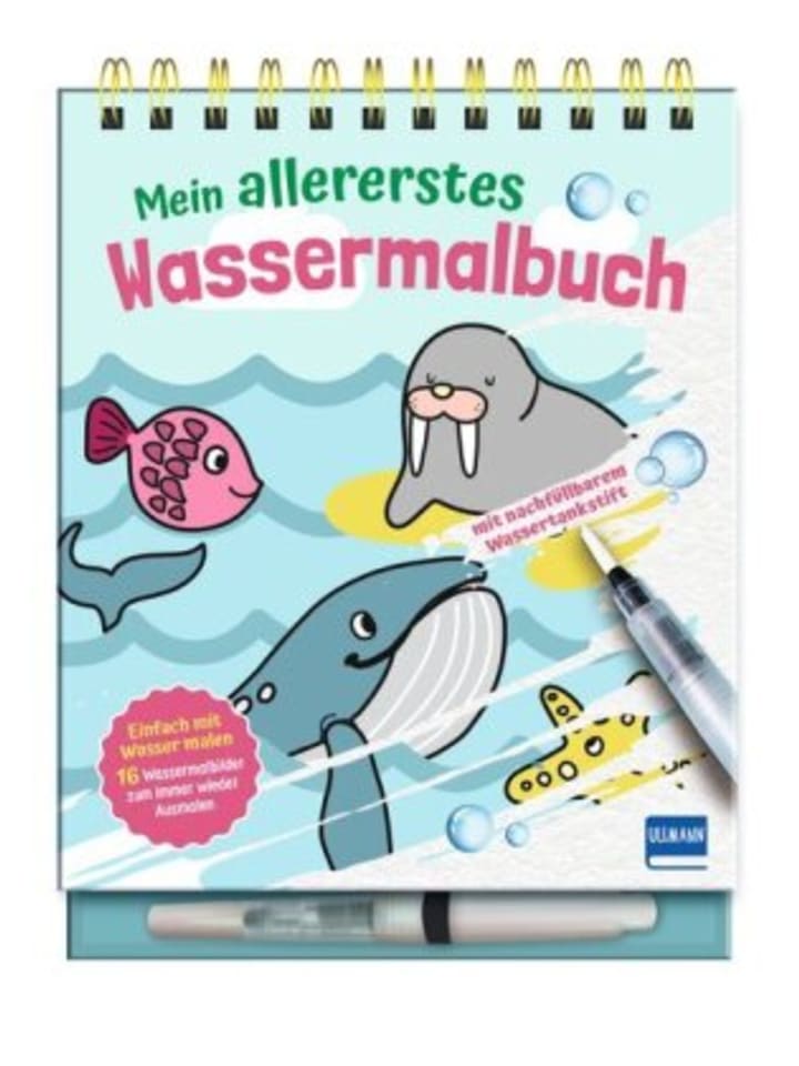 Ullmann Medien Buch - Mein allererstes Wassermalbuch günstig kaufen onesize