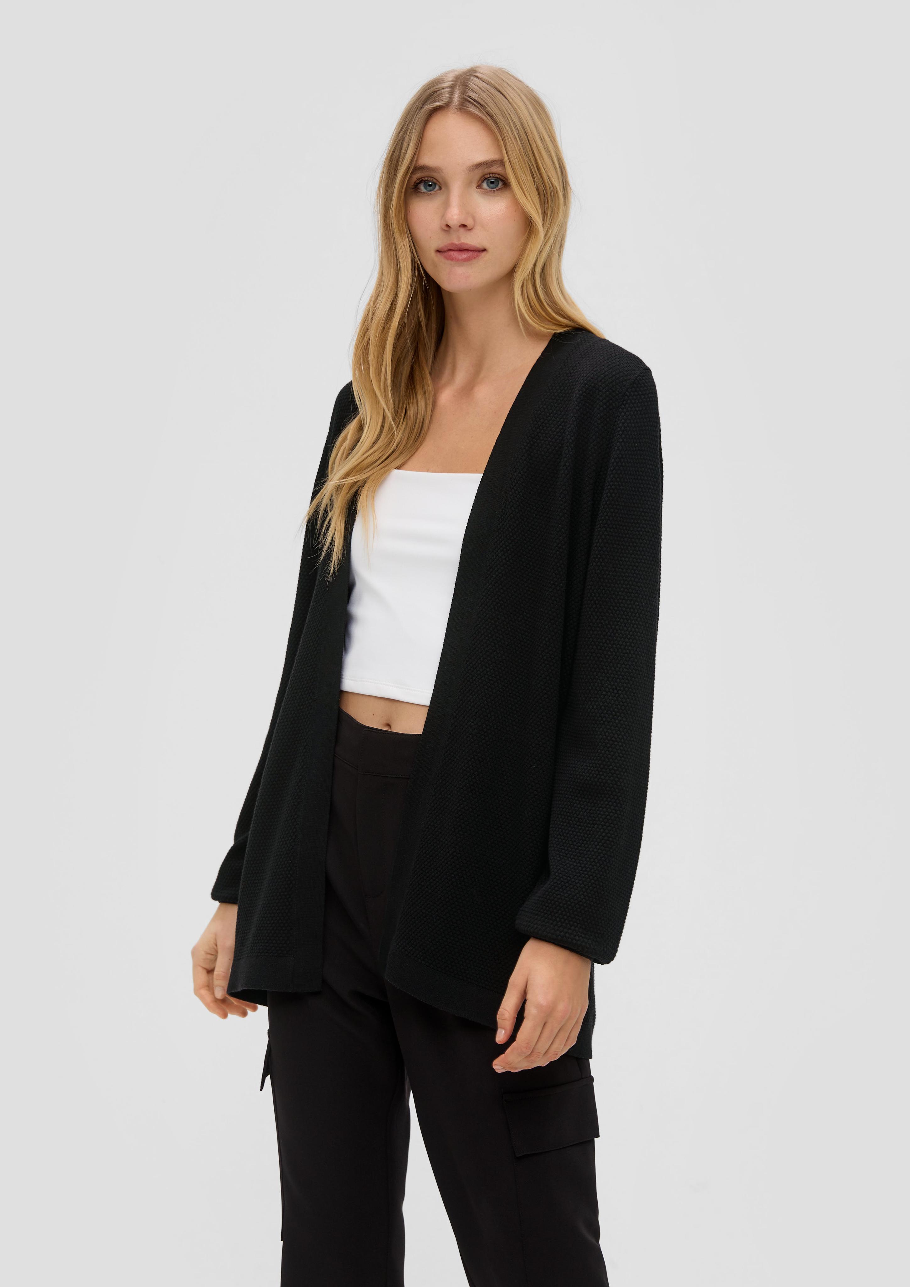 Strickjacke aus Viskosemix  2140706-9999
