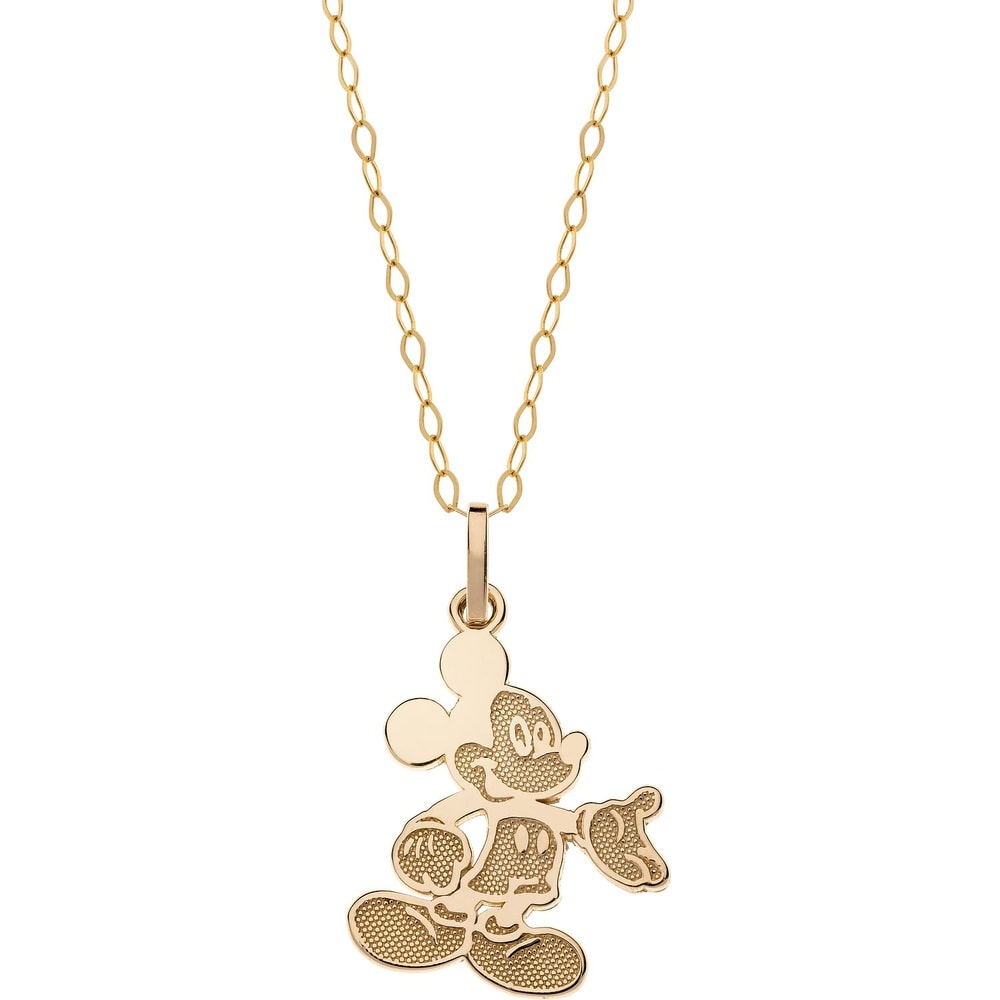 Disney Chaînette pour enfants 375 Or jaune collier