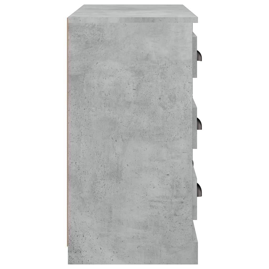 vidaXL Sideboard Sideboard Betongrau 70x35,5x67,5 cm Holzwerkstoff (1 St)