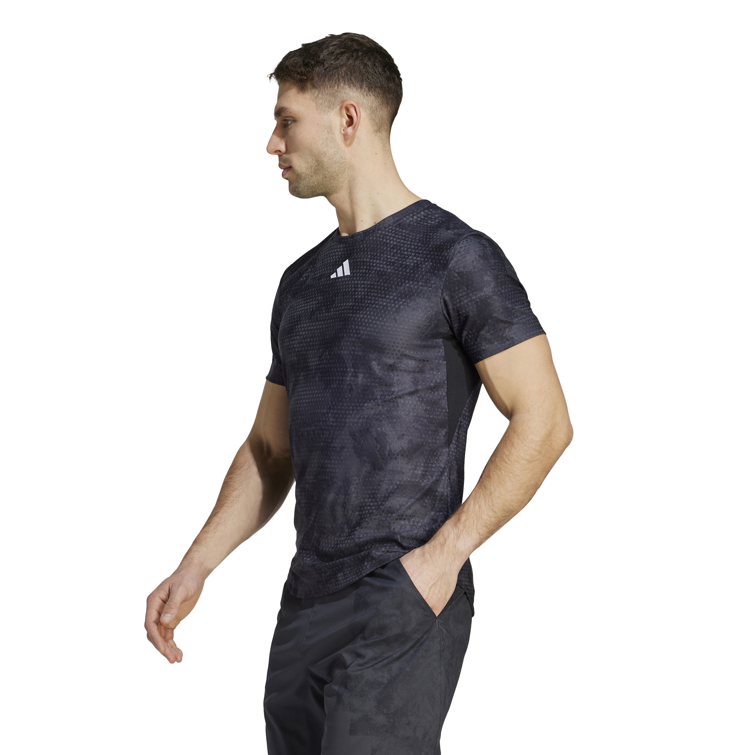 Paris Freelift T-Shirt Herren - Dunkelgrau, Schwarz
