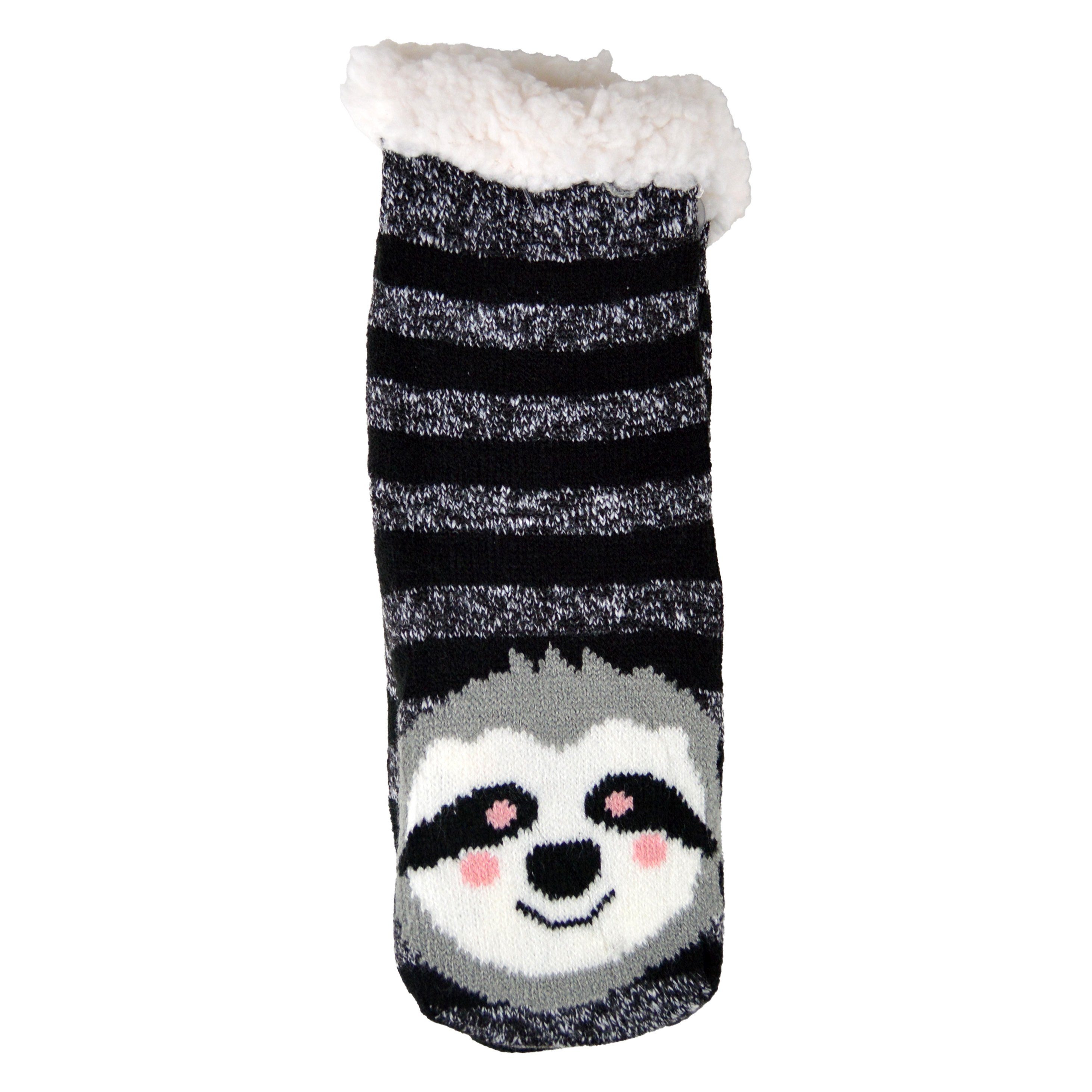 Frostfighter Haussocken Damen + Kinder Hüttensocken (1-Paar) Kuschelige warme Hüttensocken mit Stoppernoppen ABS