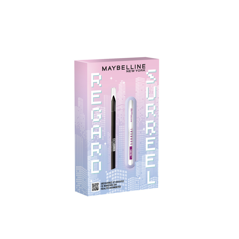 Maybelline New York Falsies Surreal, Tattoo liner Coffret Mascara Falsies Surreal et Tattoo Liner Crayon Gel
