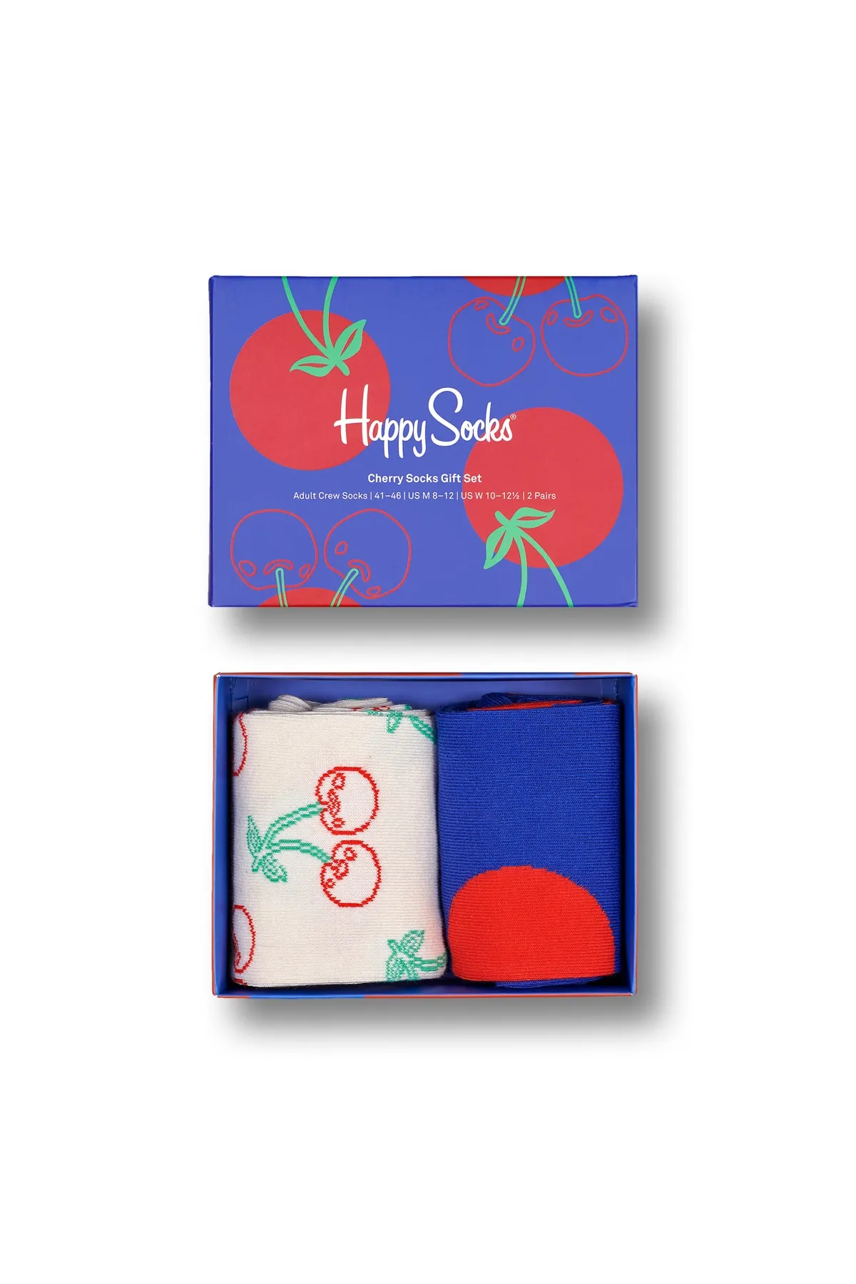 Happy Socks  2er-Pack Socken-Geschenkset mit Kirschen