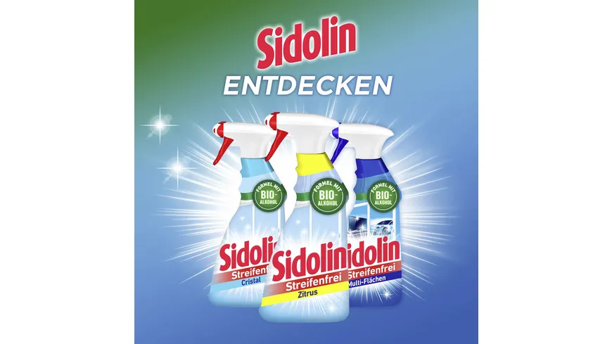 SIDOLIN Streifenfrei Zitrus 500 ml
