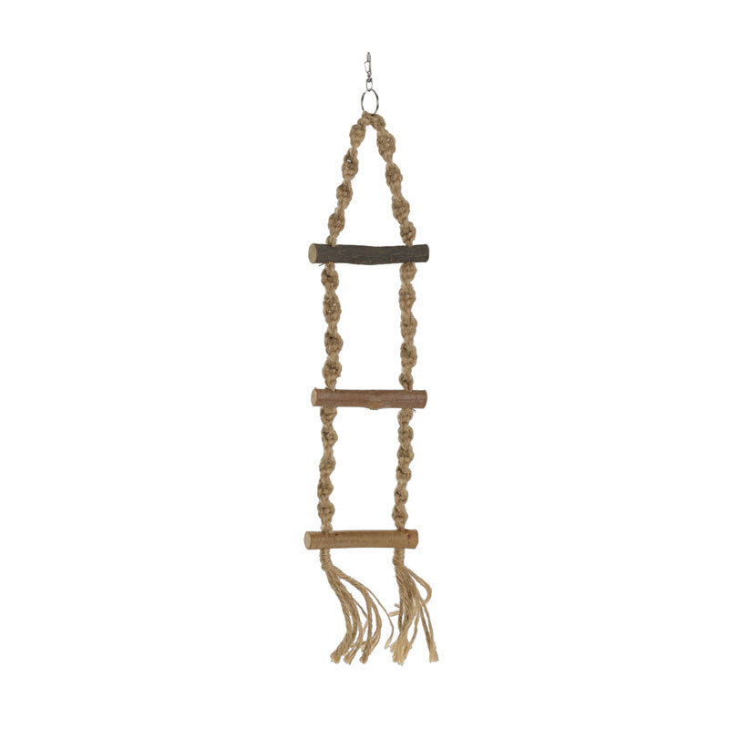 AniOne Leitern & Schaukeln AniOne Holz-Strickleiter 40 cm
