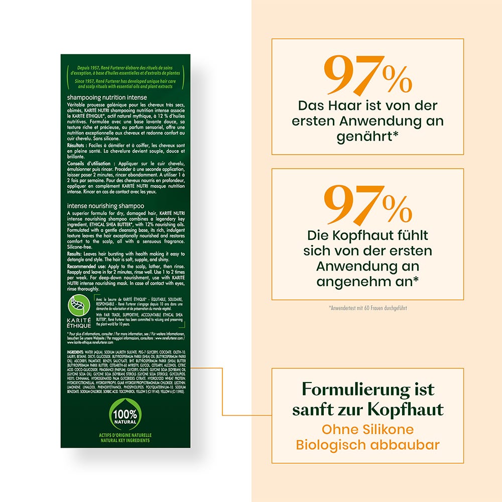 Rene Furterer Karité Nutri Intensiv Shampoo 150 ml