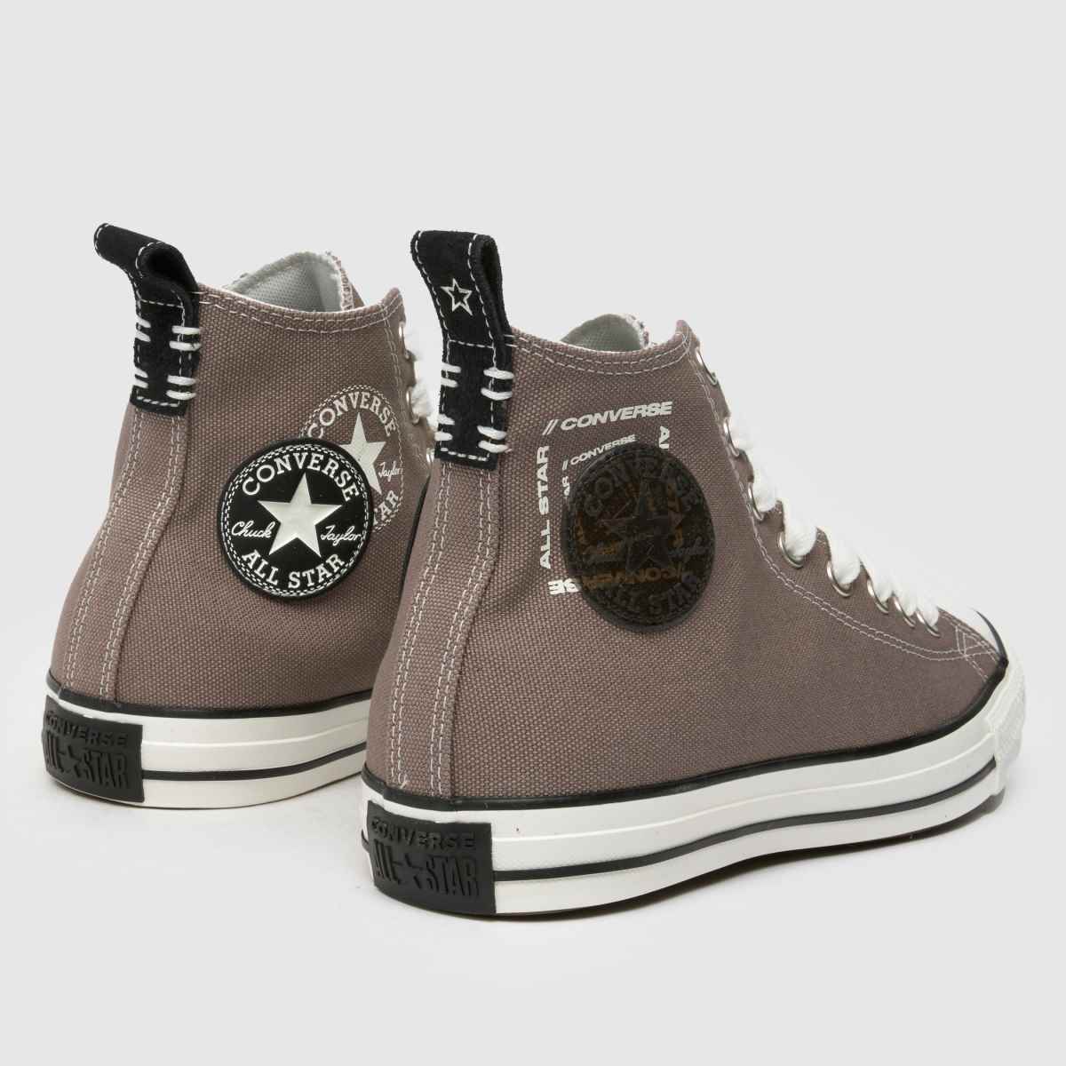 Converse All Star Hi športni copati v sivi barvi
