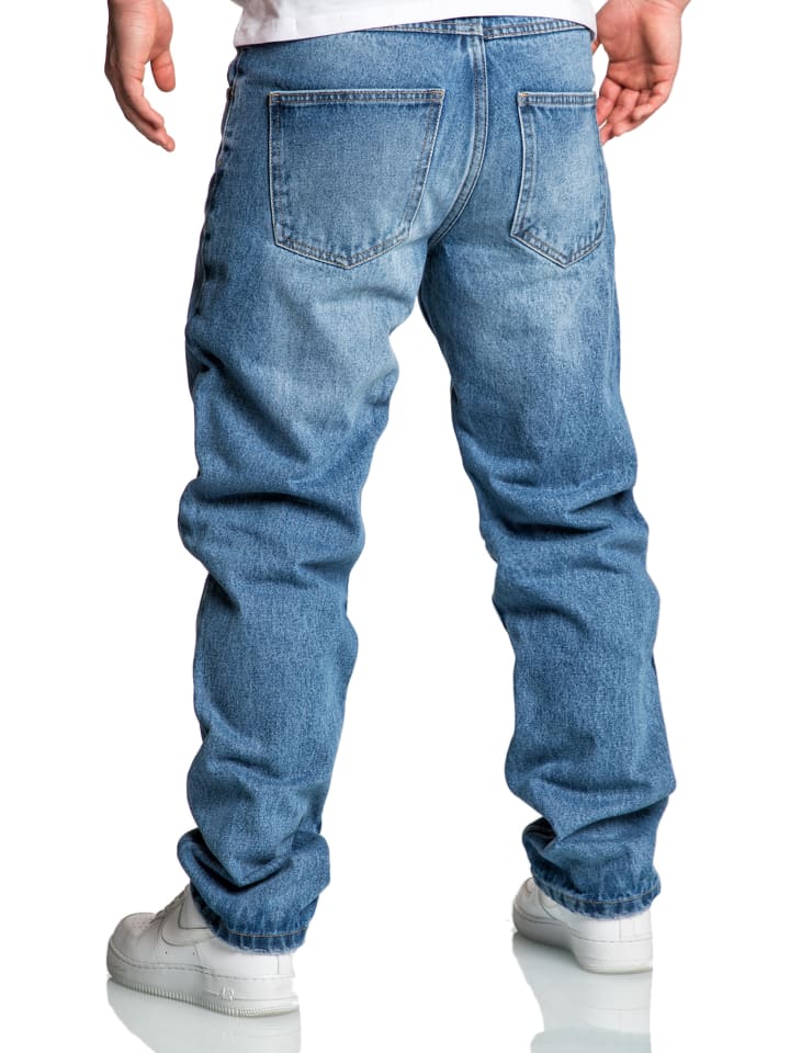 Amaci&Sons 90s Baggy Jeans BOX HILL in Dunkelblau günstig kaufen