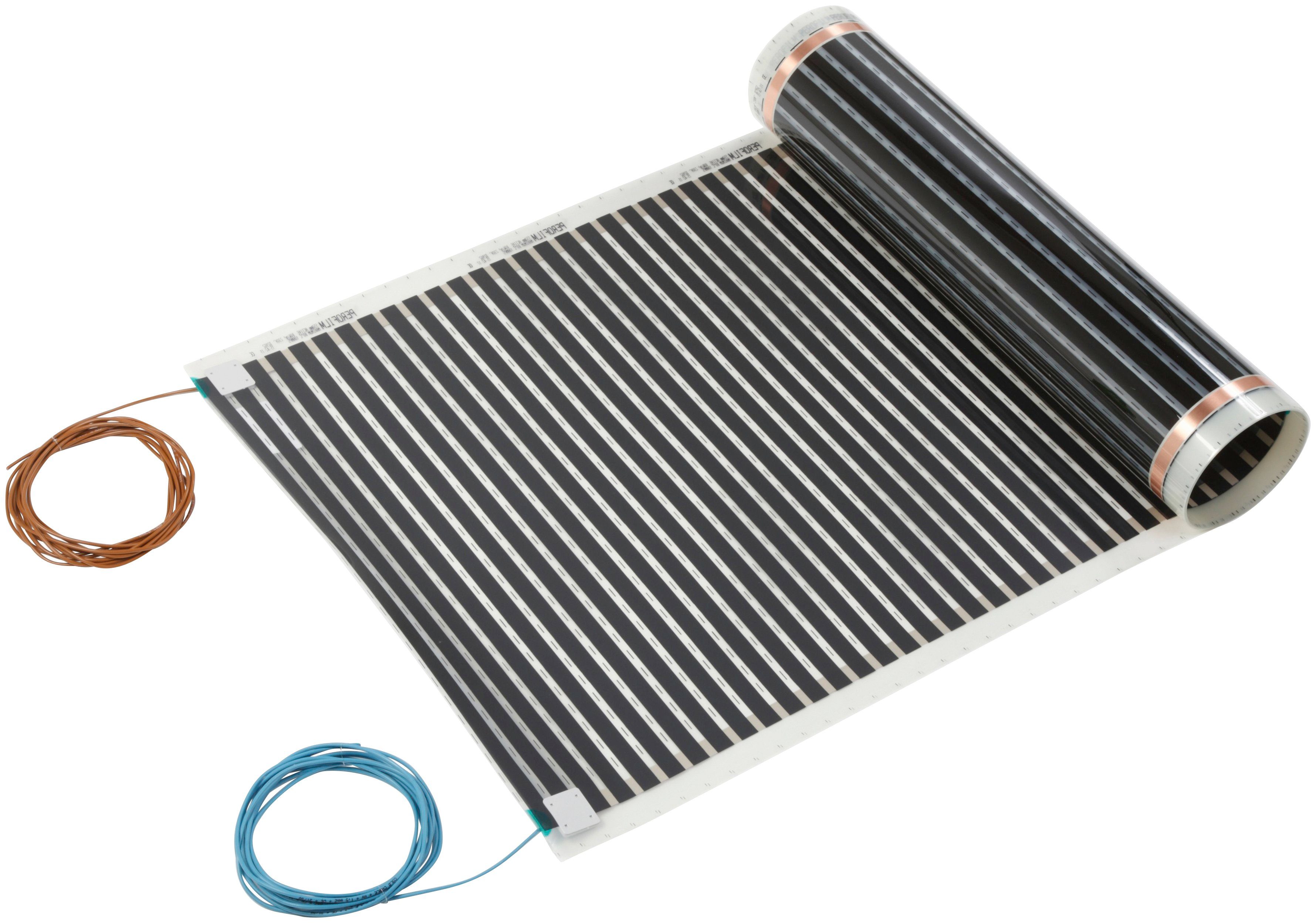 PEROBE Fußbodenheizung Elektrische Fußbodentemperierungsfolie, Heizfolie 230 Volt
