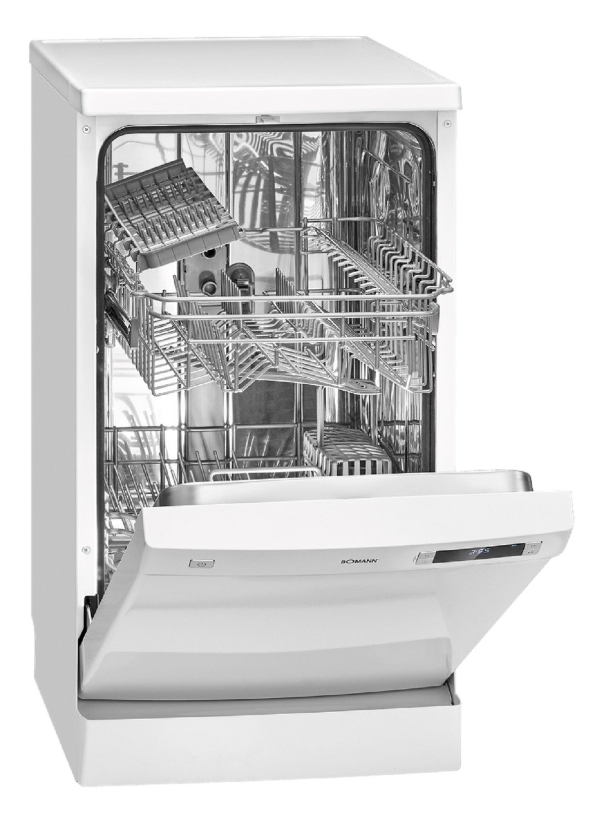 BOMANN Standgeschirrspüler, GSP 7407, 9 l, 10 Maßgedecke, 45 cm breit