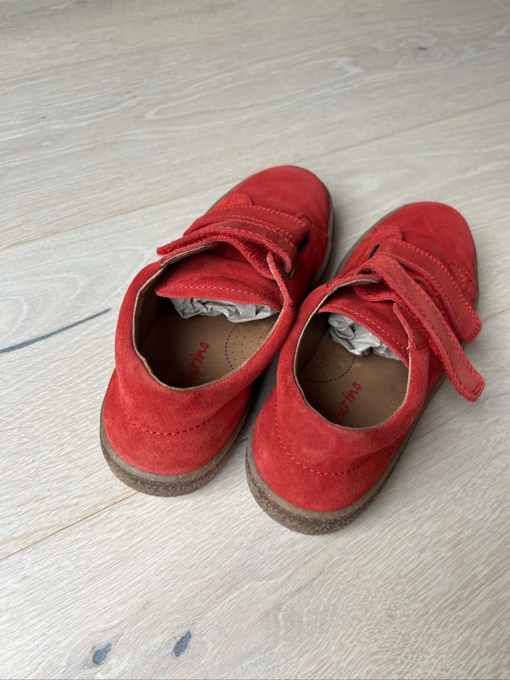 Naturino Leder-Sneakers in Rot günstig kaufen 33