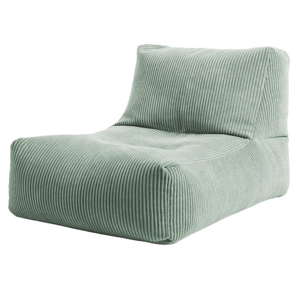 Indoor Sitzsack Shara Rock, salbei