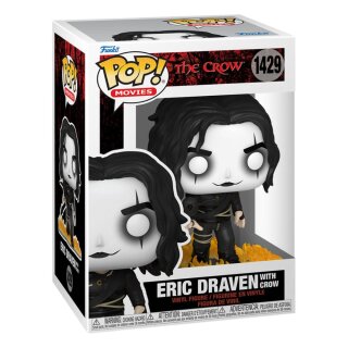 The Crow POP! Movies Vinyl Figur Eric w/crow 9 cm