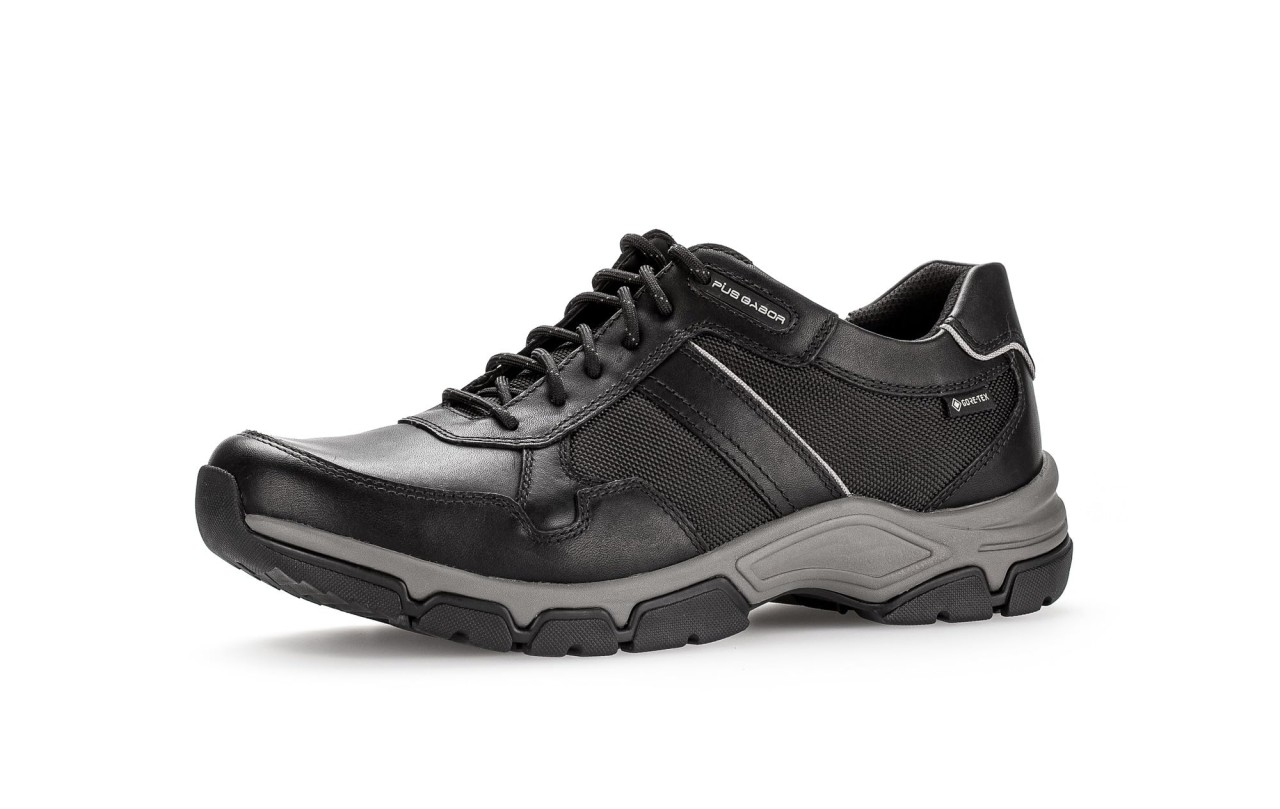 GABOR Freizeit Schnürer schwarz GORETEX