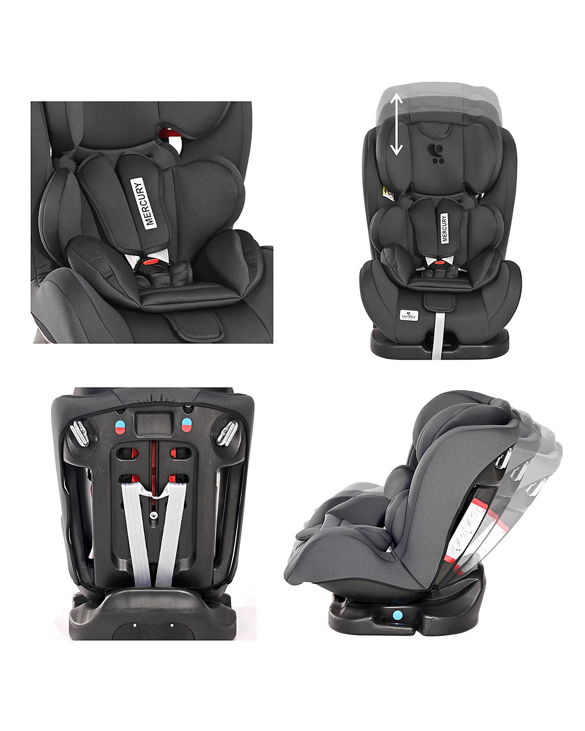 Kindersitz Mercury Gruppe 0+/1/2/3 (0 - 36kg) Kindersitze
