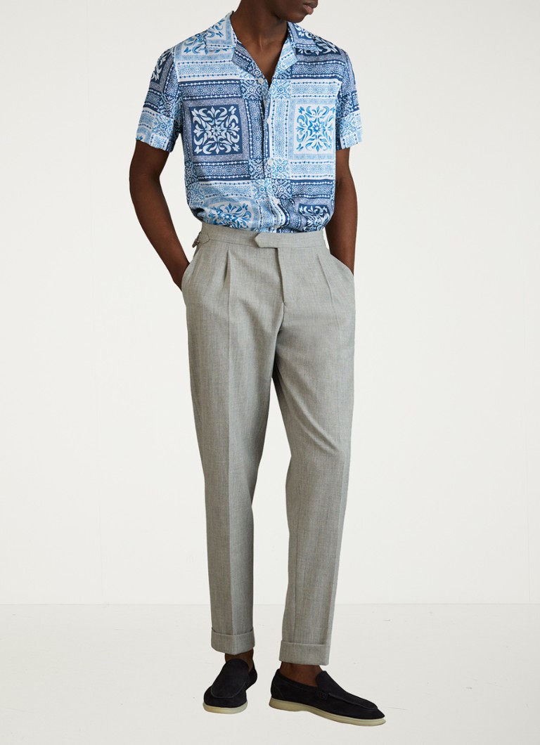 Cămașă Reiss Nico Classic Fit cu imprimeu grafic