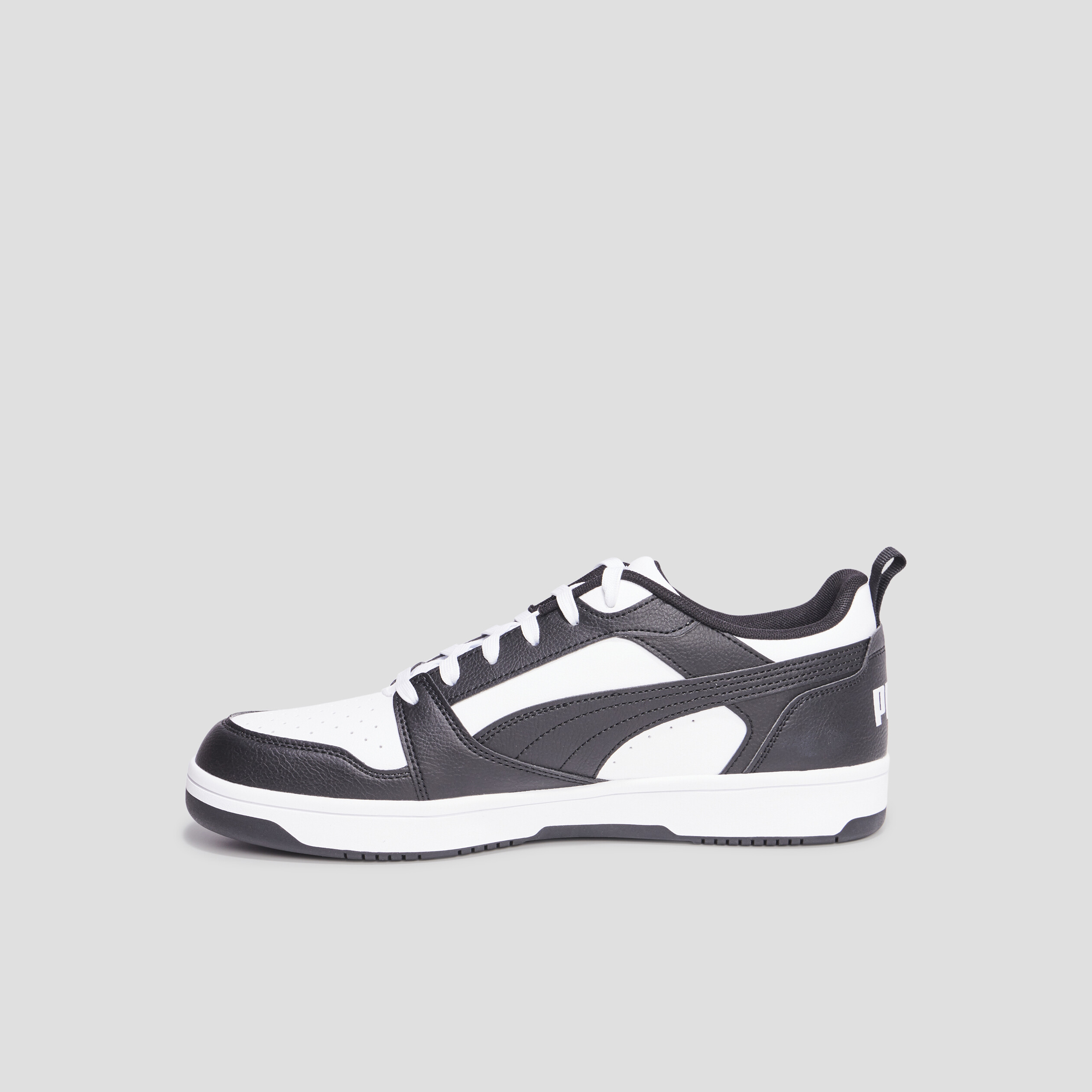 Tennis basses à lacets Puma Rebound V6 noir homme | La Halle