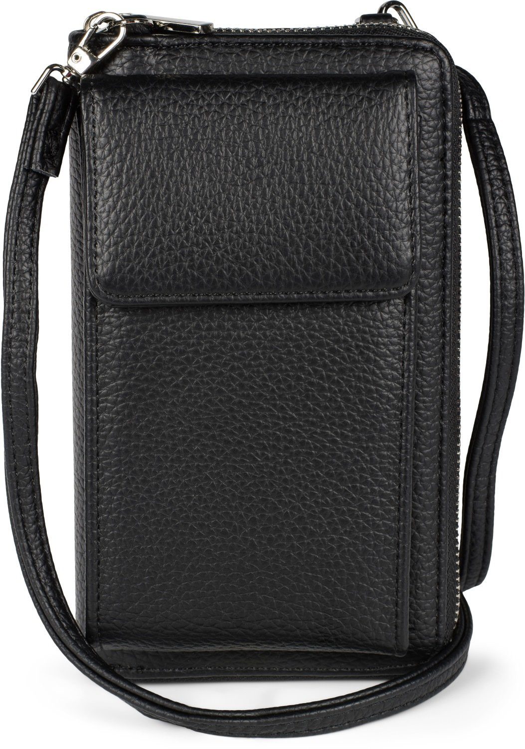 styleBREAKER Mini Bag (1-tlg), Geldbörse mit Handyfach - Umhängetasche RFID Schutz