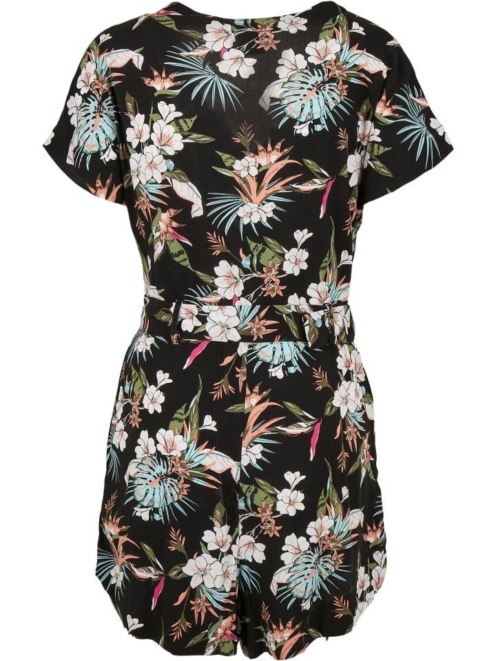 Urban Classics Urban Classics Jumpsuits in black tropical günstig kaufen