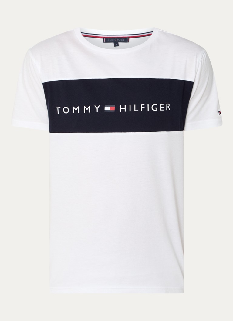 Tricou Tommy Hilfiger cu logo imprimat
