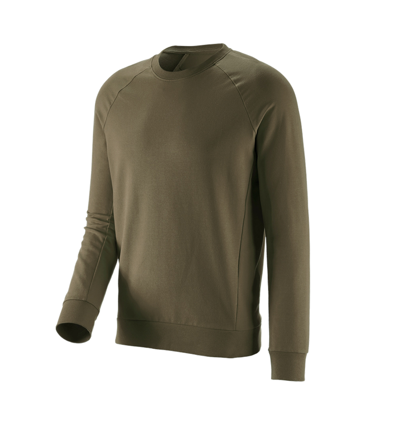 e.s. Sweatshirt cotton stretch