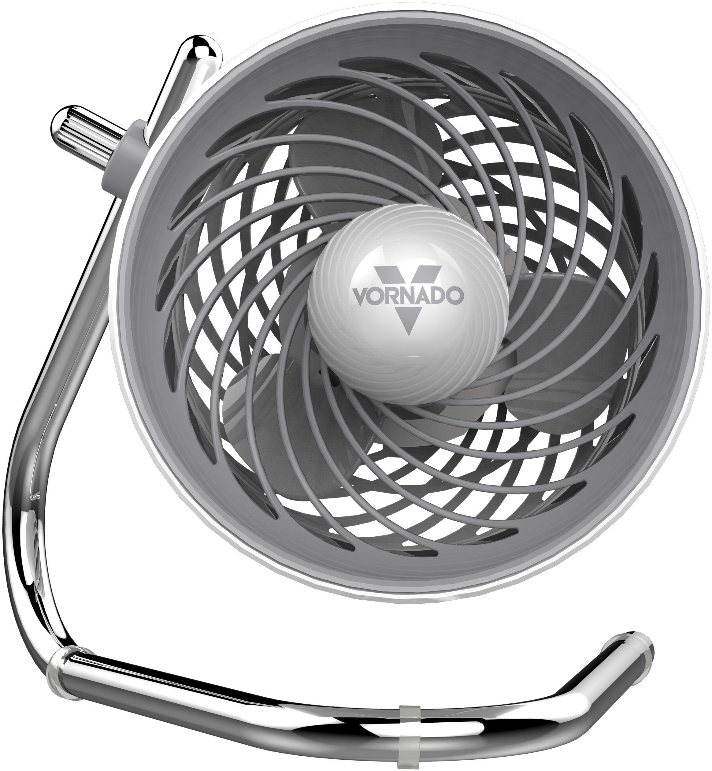VORNADO Tischventilator Pivot Weiß-Eisgrau